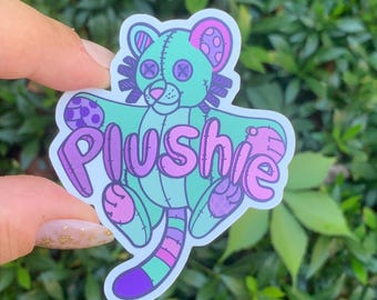 Plushie Tiger Sticker