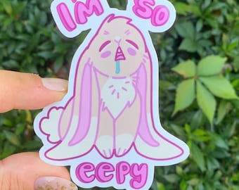 Eepy Bunny Sticker