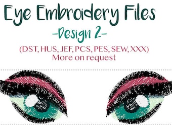 NoxxPlush Eye Embroidery [Design 2]