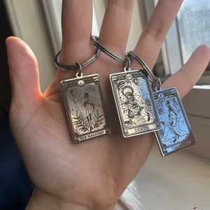 Tarot Card Key Chains