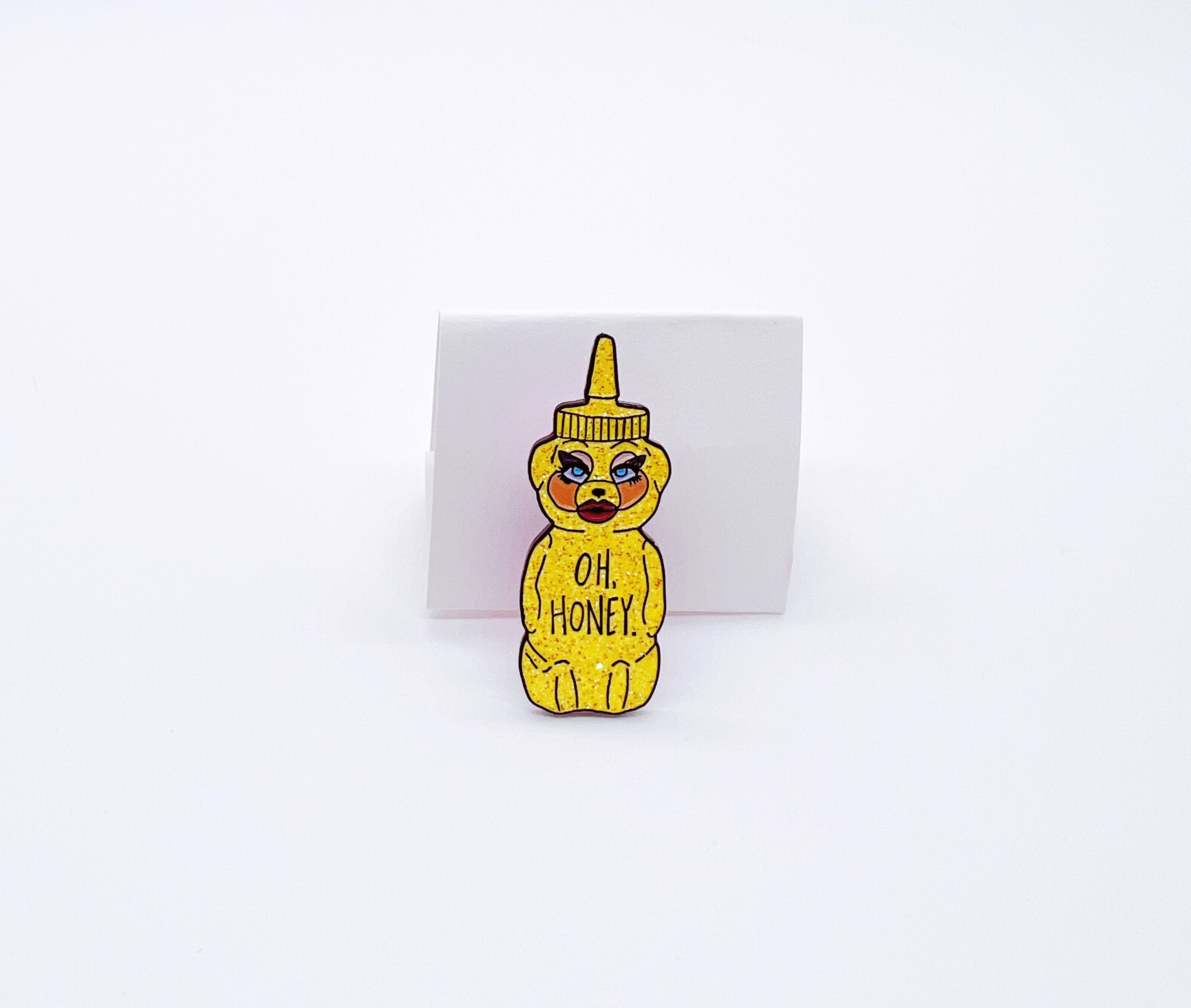 Oh Honey Trixie Mattel Bubble Bear Enamel Pin Badge RuPaul's Drag Race  Brooch