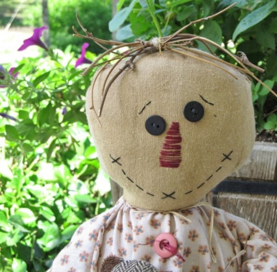Items similar to Country Dolls, Primitive Dolls, Primitive Country