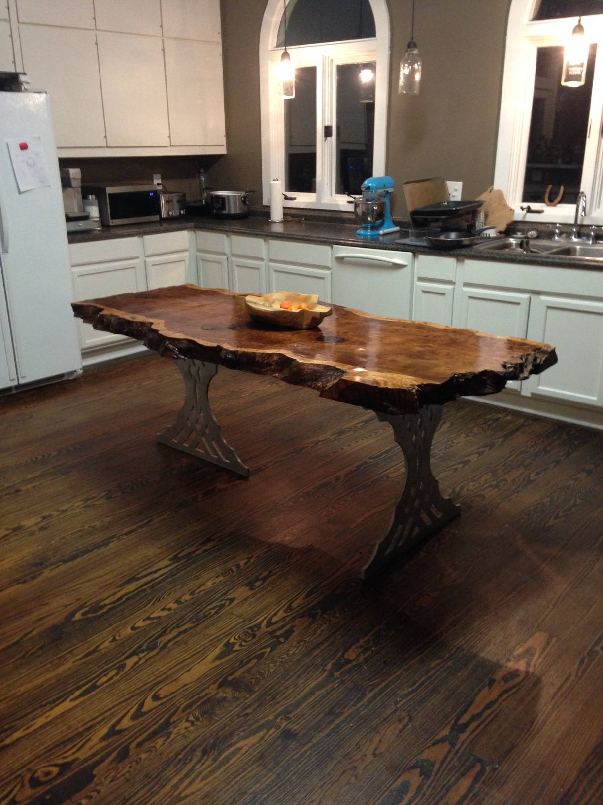 Kitchen Island Live Edge Kitchen Island Live Edge Table Etsy