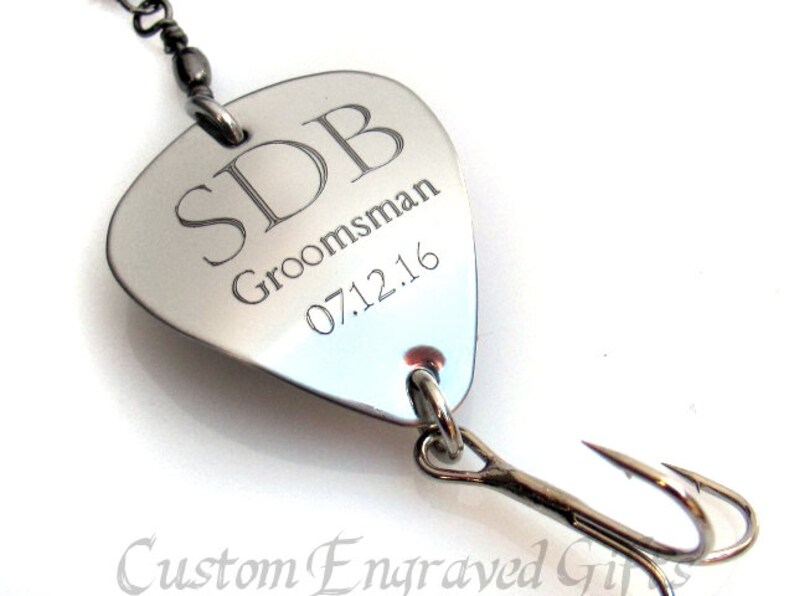 Custom Fishing Lure Engraved Fishing Lure Personalized Etsy
