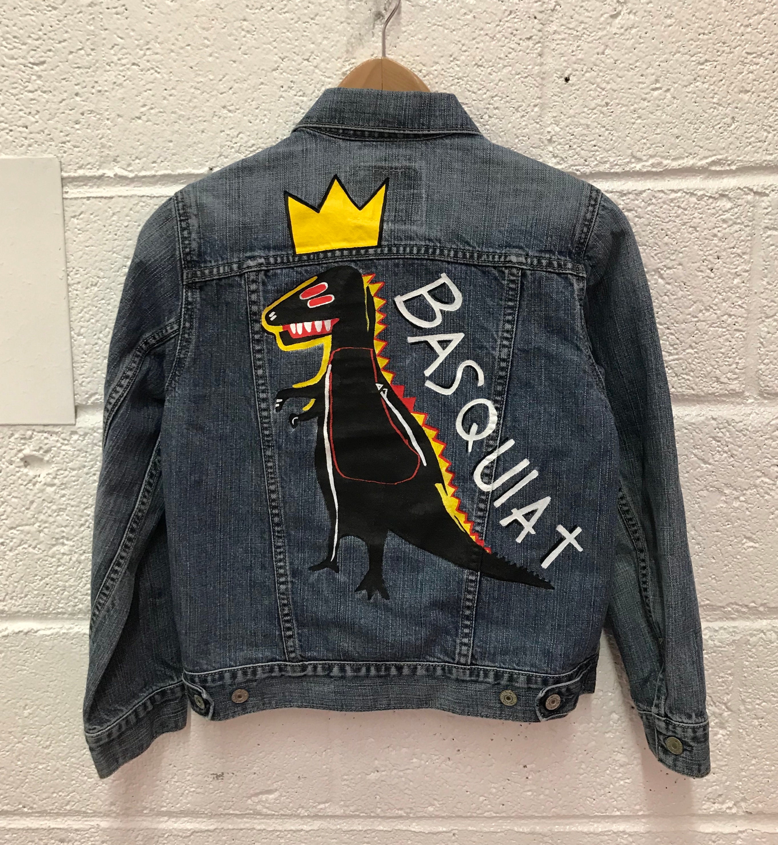 Jean Michel Basquiat Jean Jacket 