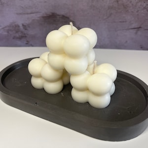 Small Bubble Cube Candle | Mini Bubble Cube Candle| Perfect Gift| Home Decor| Unique Gift| Gifts| Host or Hostess Gifts