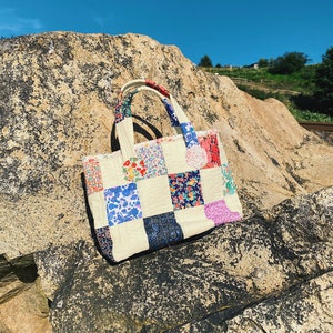 DIY Liberty London Patchwork Tote Bag