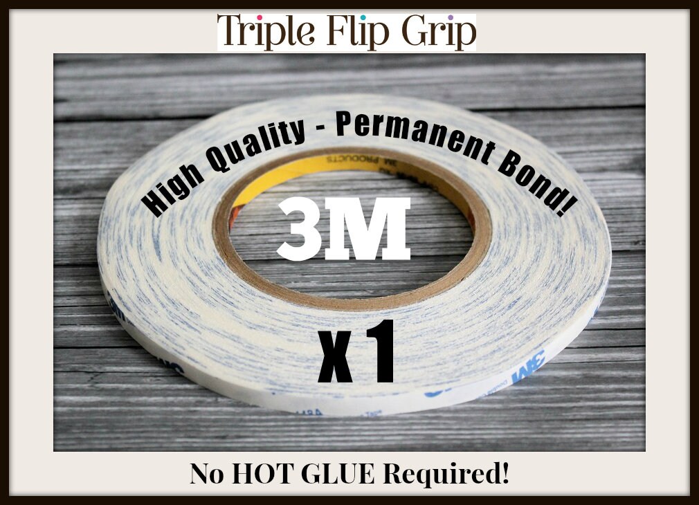 X1 54.7yds (50meters) 3M SUPER Sized Roll - Triple Duty Double Sided …