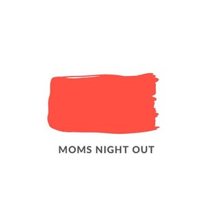 Mom's Night Out Neon Red Paint, Daydream Apothecary, Chalk Paint, Furniture Paint, Craft Paint
