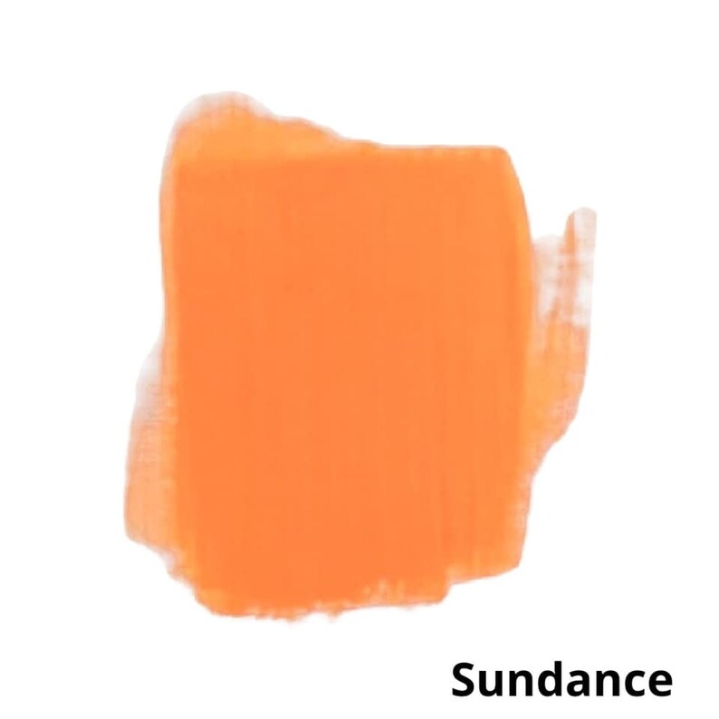 Sundance Neon Orange Paint, Furniture Paint, Crafting Paint, Daydream Apothecary, Chalk Paint image 2