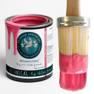 Blooming Lovely, BOTANICAL COLLECTION, Bright Pink Chalk Paint, Artist Paint