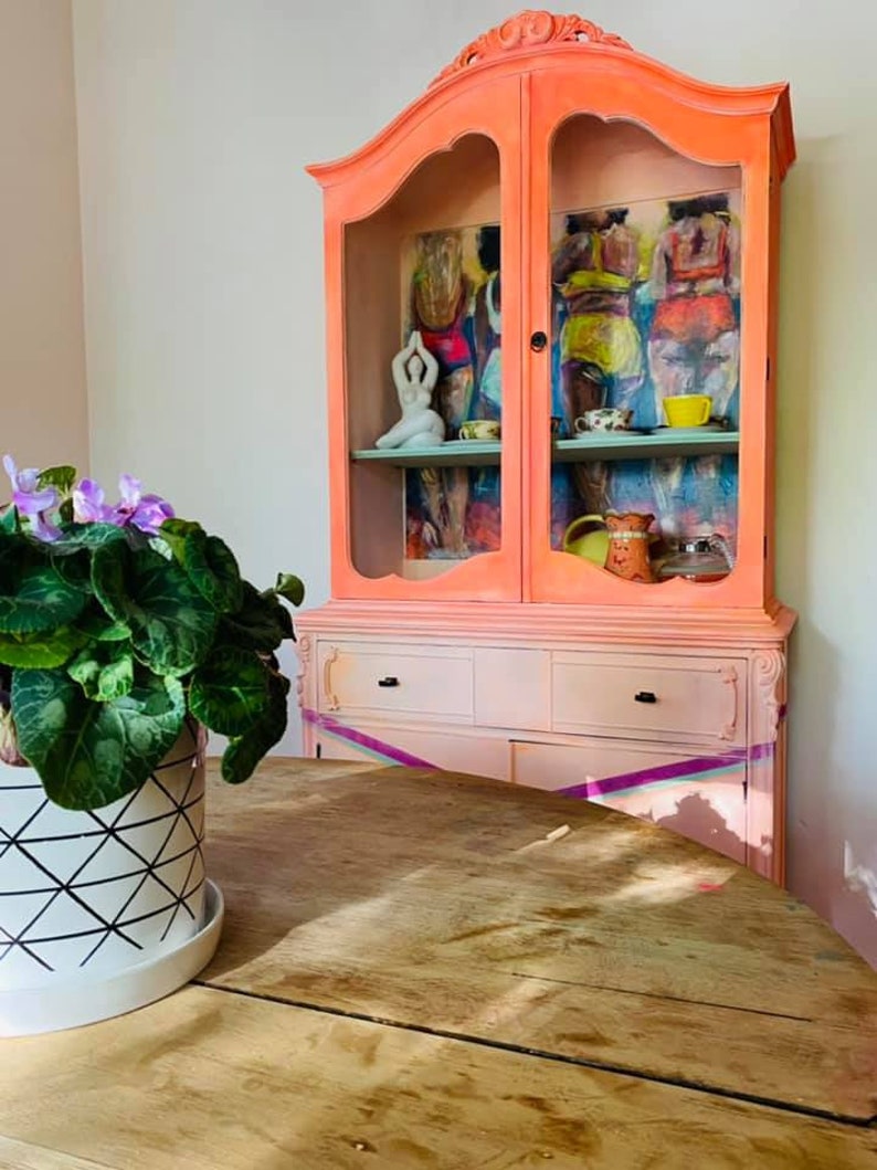 Sundance Neon Orange Paint, Furniture Paint, Crafting Paint, Daydream Apothecary, Chalk Paint image 6