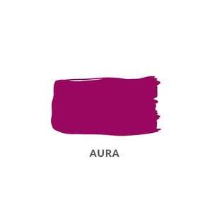Aura from the FREE SPIRIT Collection, bright purple chalk paint, deep purple, furniture paint