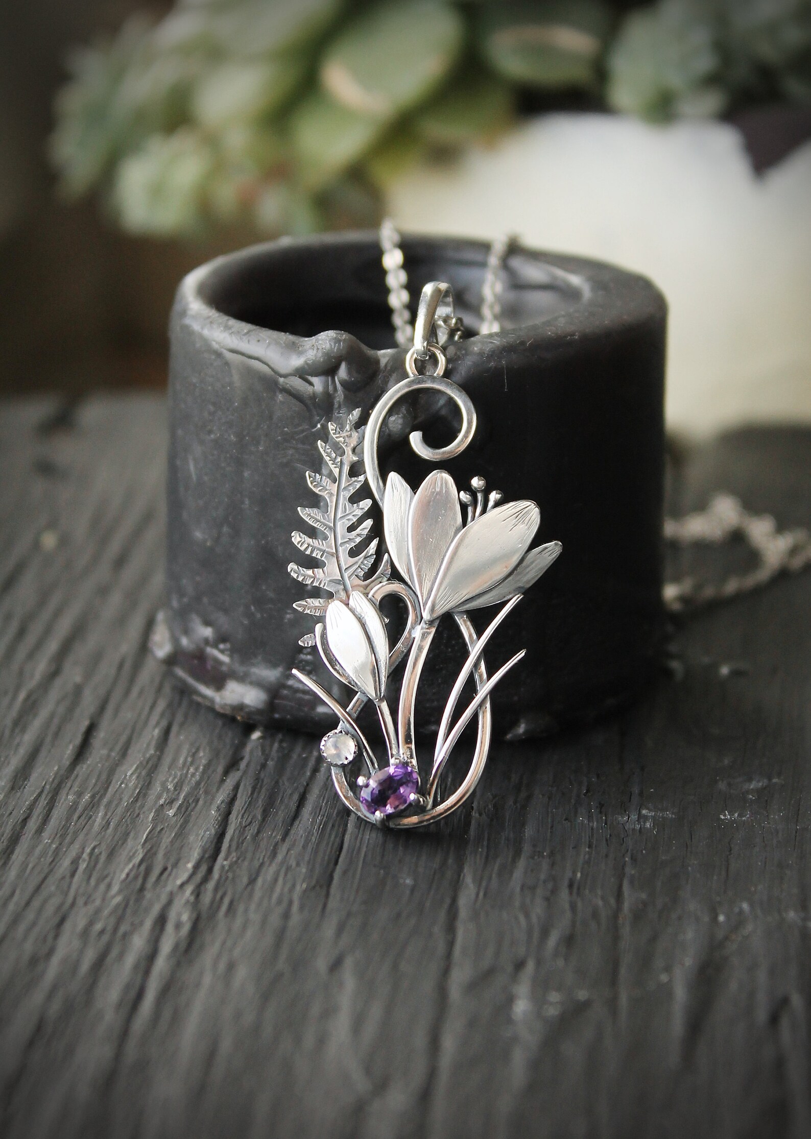Crocus Necklace