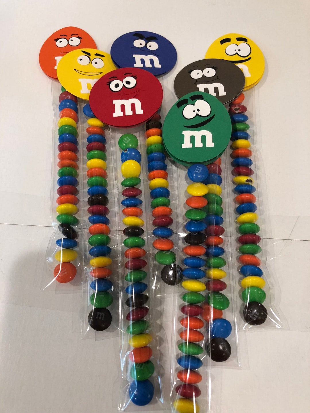 M & M Candy Party Favors Set of 12 Etsy