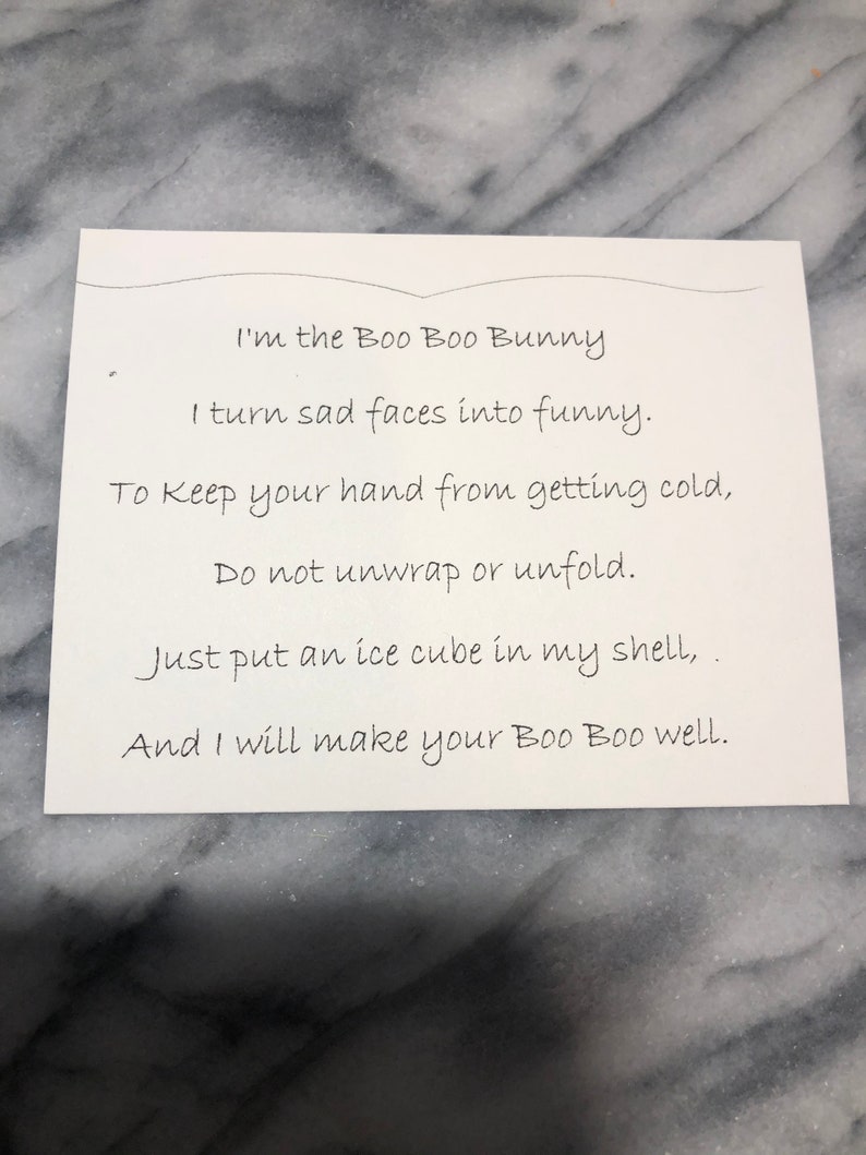 Boo Boo Bunny - Etsy