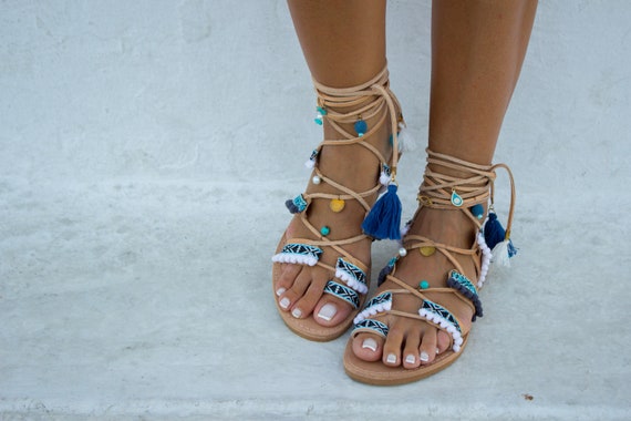 semi gladiator sandals