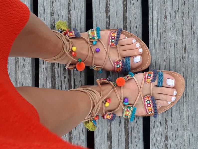 gypsy boho sandals