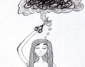 ADHD Diagnosis | Neurodivergent Sketch Art