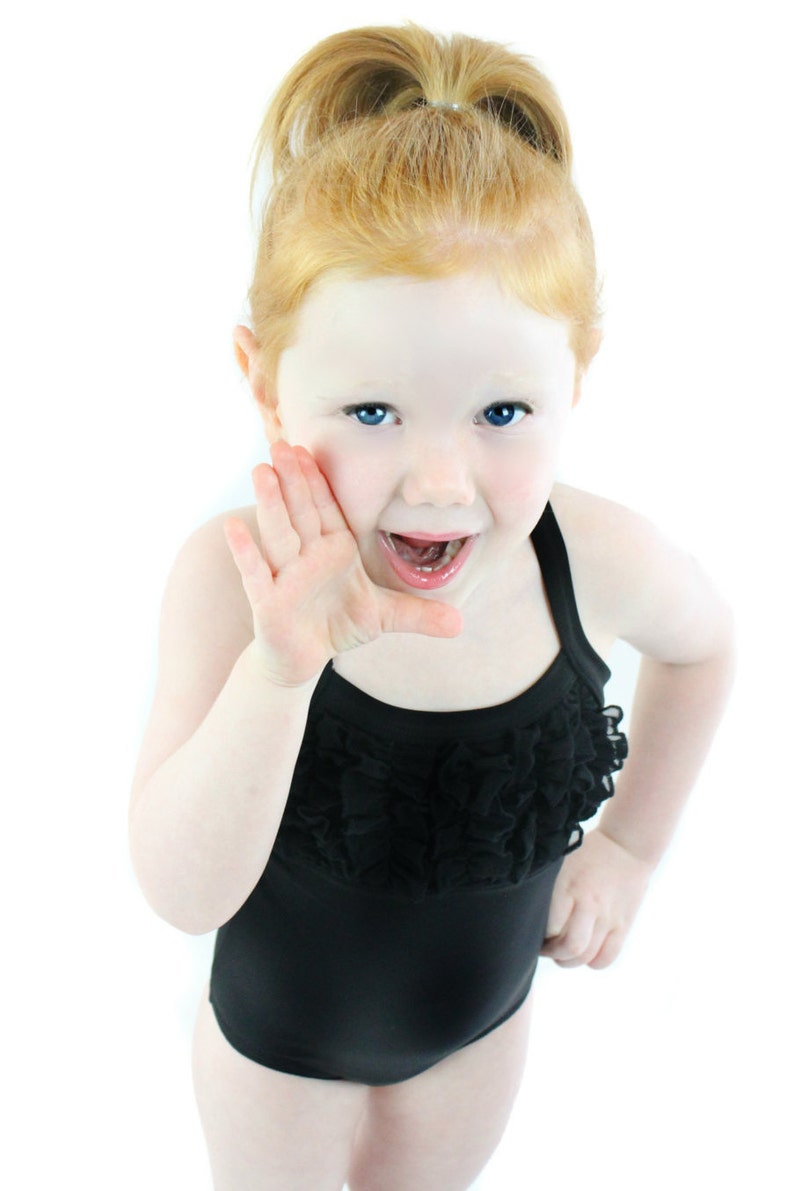 Solid Color Ruffled Leotard Etsy