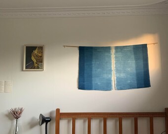 Linen Noren Made to Order - Dyed with Natural Indigo