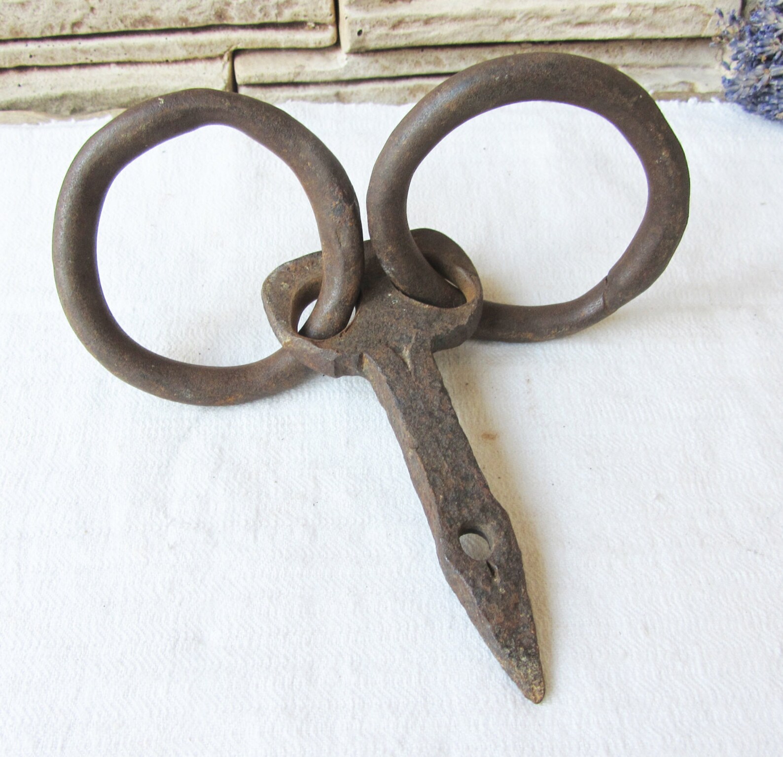 Antique Hand Horse Hitching Post Ring Tethering Animals Etsy