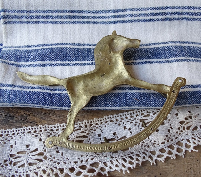 Vintage Brass Key Holder Horse Brass Key Hooks Antique Key Etsy