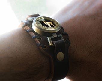 Men's Aries Bracelet, Zodiac charm