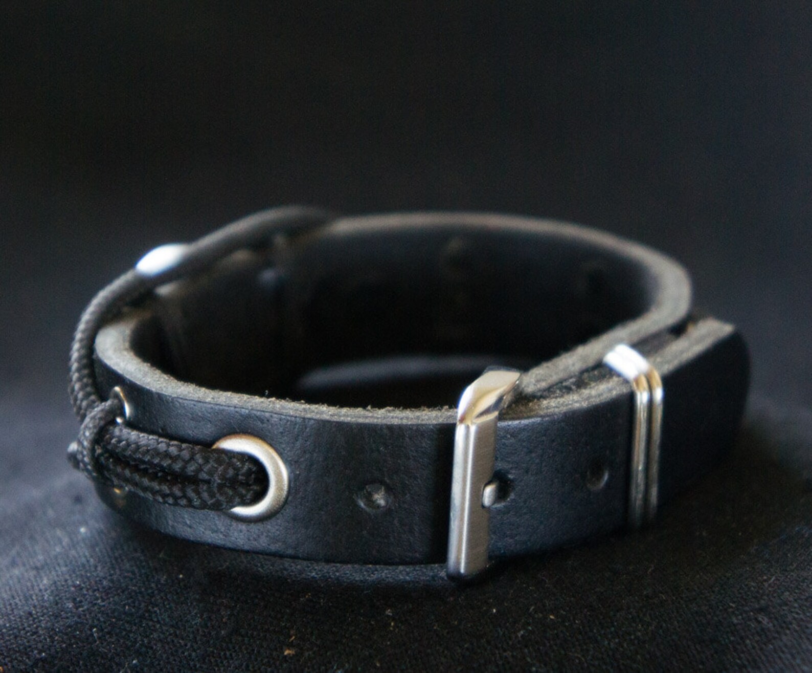 The United States Navy Seals Bracelet Adjustable Black Etsy