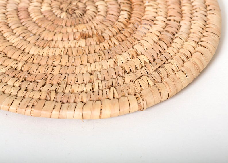 Rustic Placemat Home Decor Bamboo Woven Placemat Bamboo Etsy