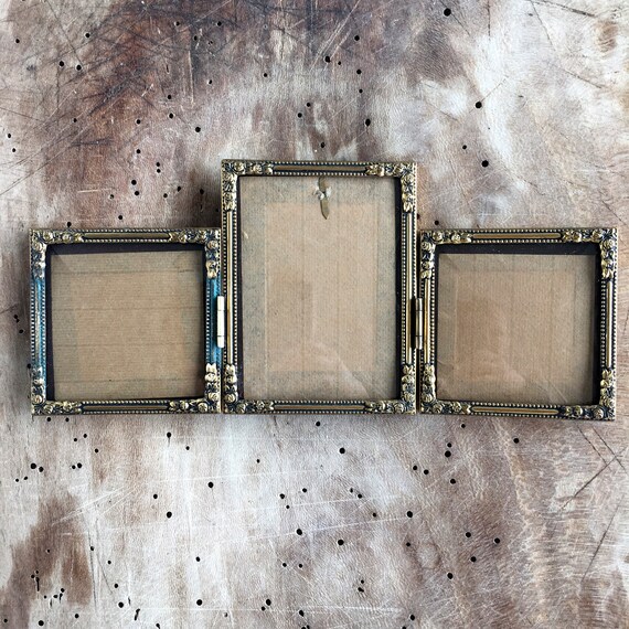 Small Family Photo Frame Frame for Three Photos Frame With Etsy