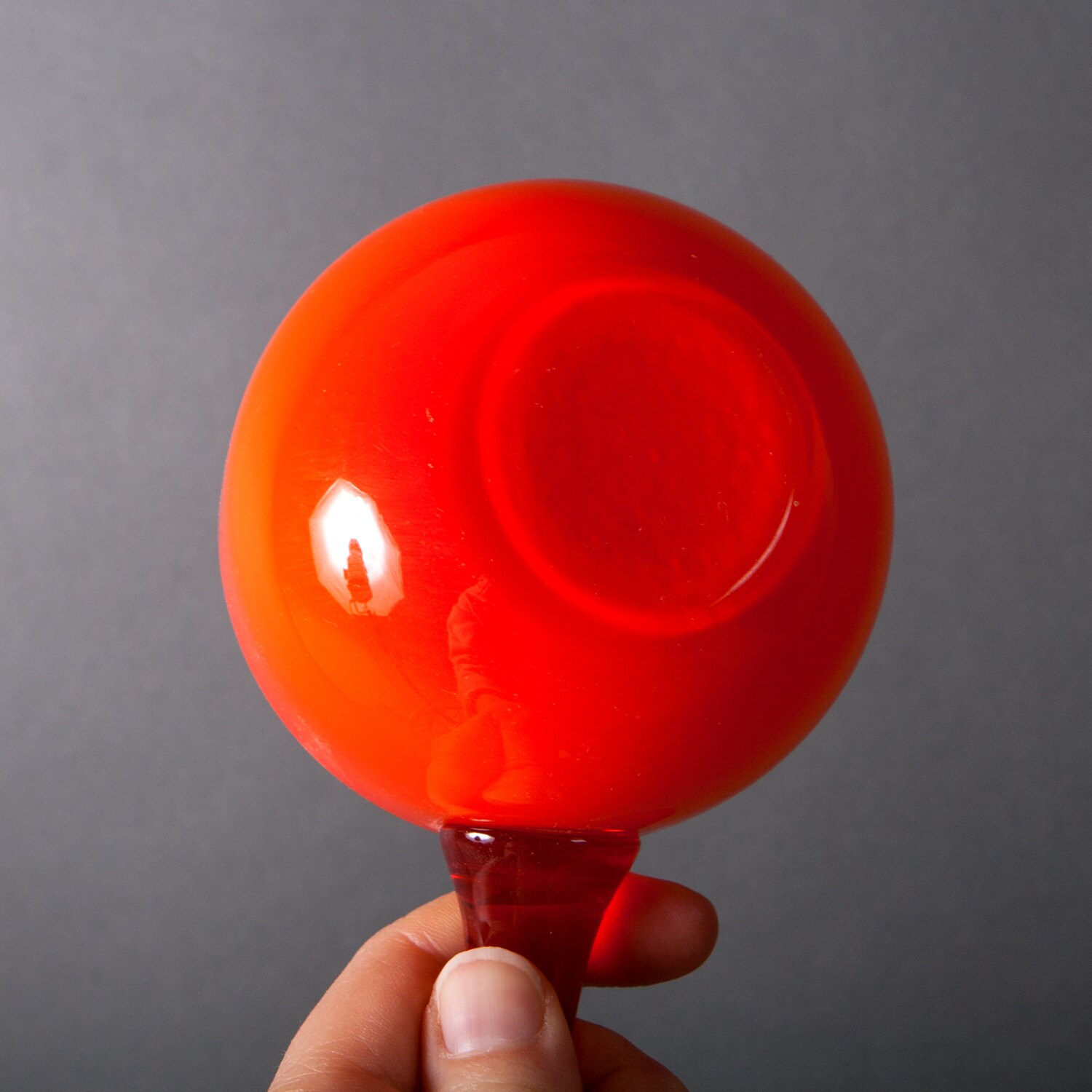 Holmegaard glass bowl Michael Bang bowl Red Danish bowl MCM Etsy