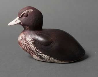 gustavsberg paul hoff figura de pato meados do século suécia grés colecionável escandinavo