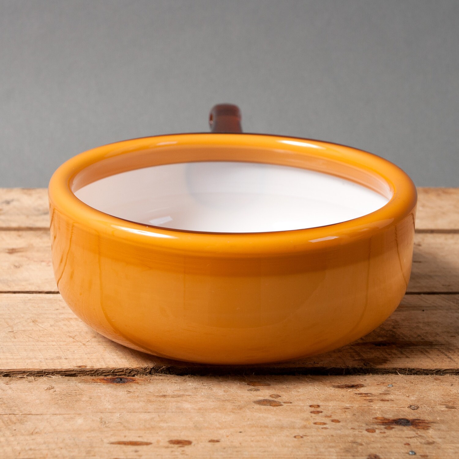 Holmegaard Yellow Mustard Glass Bowl Michael Bang Bowl Etsy