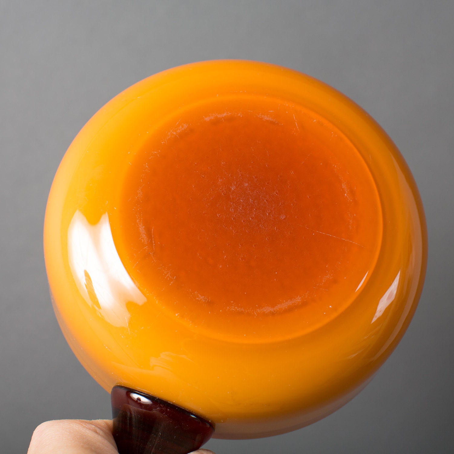 Holmegaard Yellow Mustard Glass Bowl Michael Bang Bowl Etsy