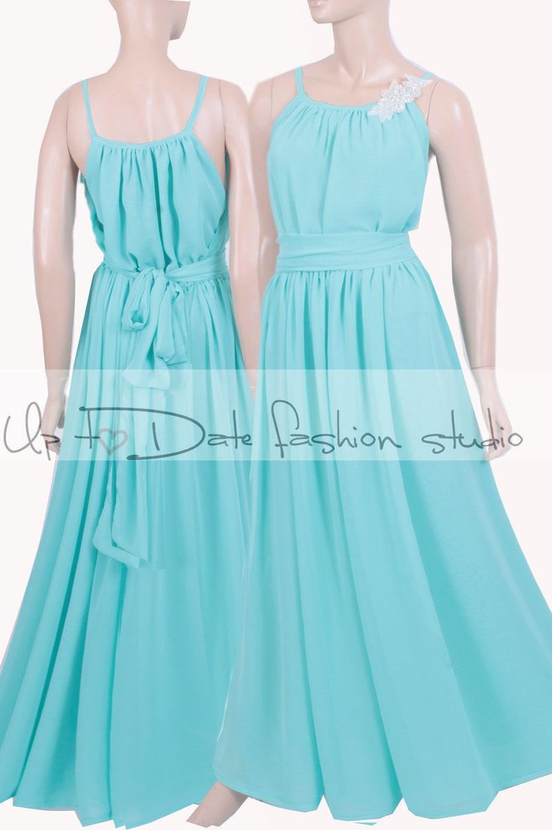 Turquoise Color Bridesmaid Dresses
