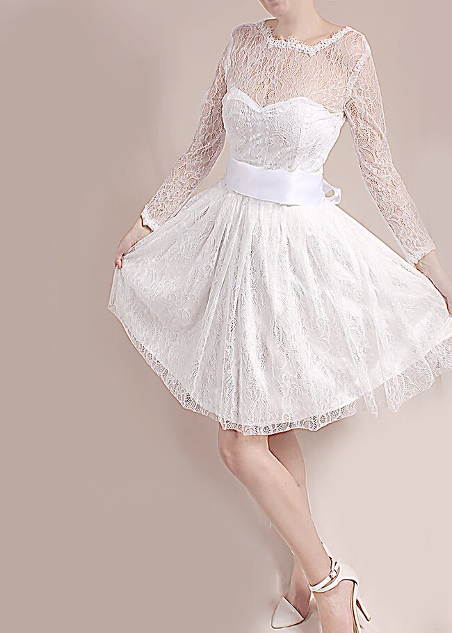 short beach wedding dresses plus size Sweetheart Short-Sleeve Lace Plus Size Summer Wedding Dress Beach With  Illusion