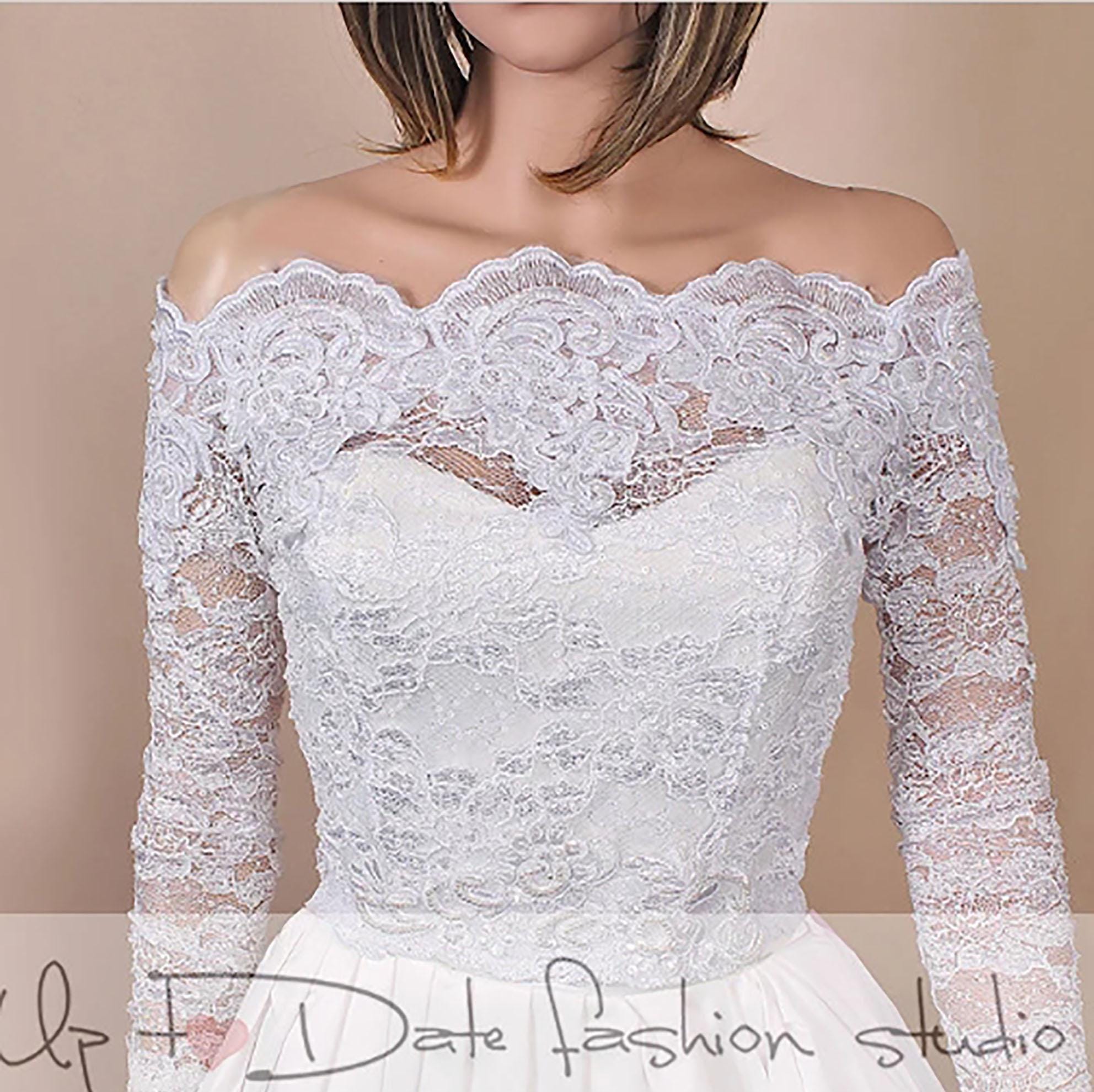 chinese dress ladies Frederika Plus Size Lace Wedding Gown in Ivory main image 0