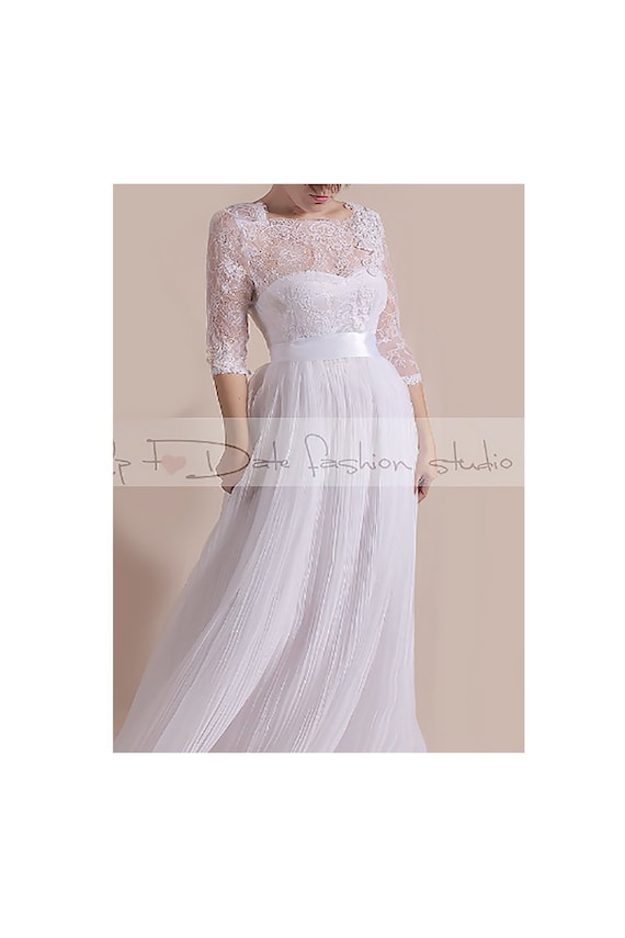 farm rio bright farm beige strapless dress 3/4-Sleeve Beaded Blouson Gown – Elilhaam main image 0