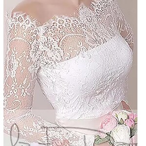 Wedding lace bolero, plus size Off-Shoulder cover up, custom made bridal top, shrug , wrap