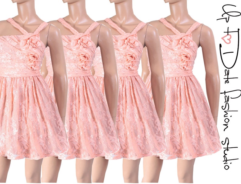 Wedding Dresses with Color Salmon
