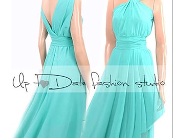 Turquoise Bridesmaid Dress Long. Modest Dress With Sash and Pockets - 35+  Colors - Etsy