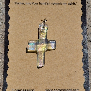 Cool Crosses Iridescent Clear