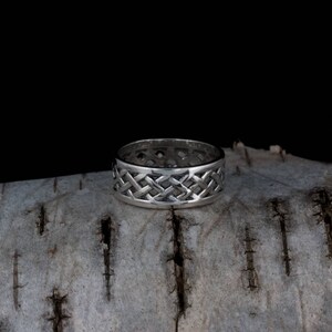Wide Woven Ring