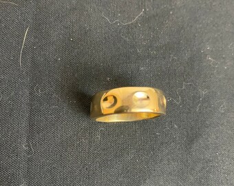 Handmade Brass Ring With Dimples | Etsy