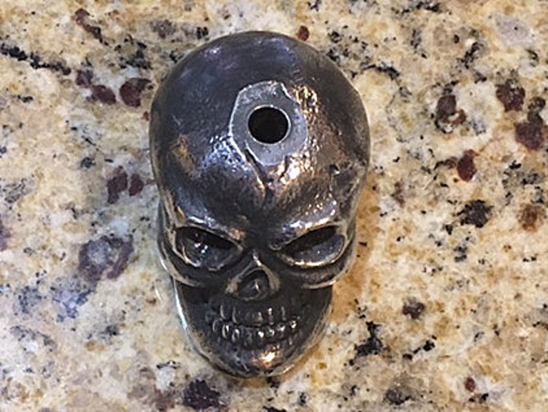 Skull Backflow Incense Burner Etsy