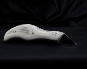 Handmade Scribe  With Bone Handle