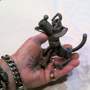 Industrial dog figurine #2