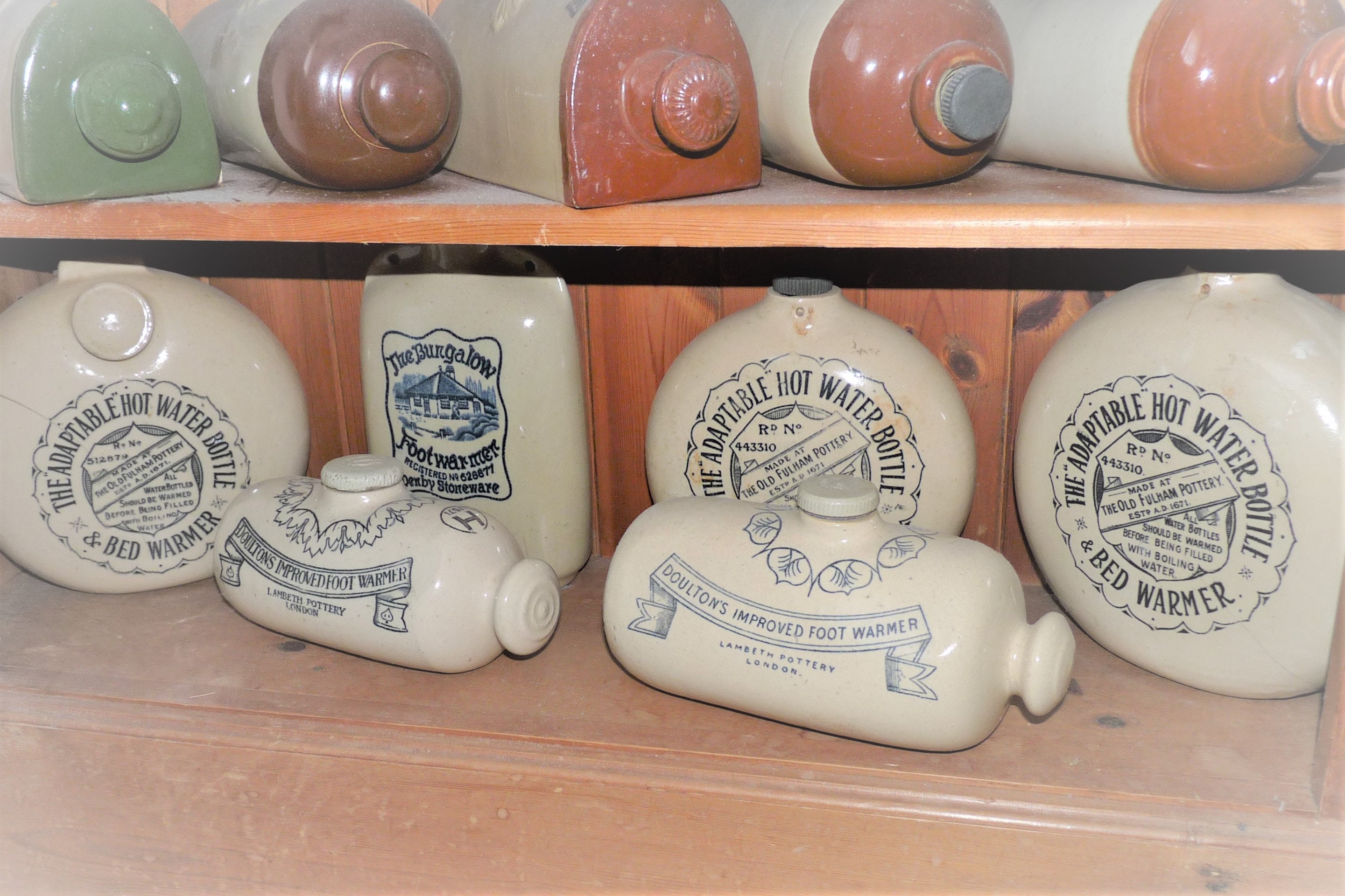 The Bungalow Foot Warmer Denby Pottery Stoneware Foot Etsy UK