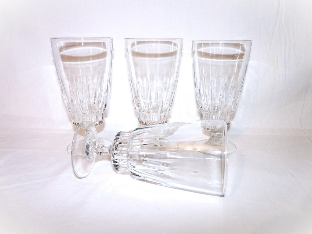 Luminarc Lance Glasses X 4 Water Glasses X 4 Bier Glasses Etsy